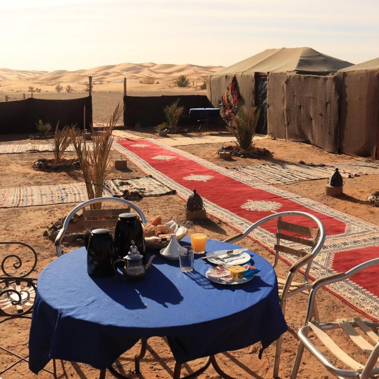 Bivouac La Fibule Des Dunes Мерзуга Экстерьер фото